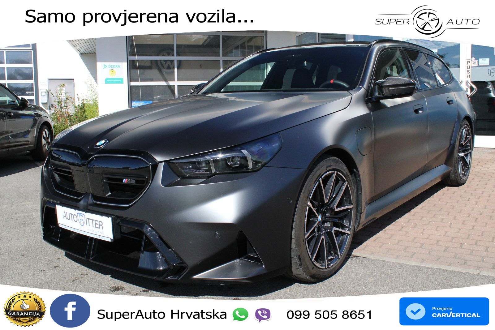 BMW M5 Touring 4.4 V8 (727 KS) xDrive Steptronic ACC+HEAD+4xGR SJED+360+PANO