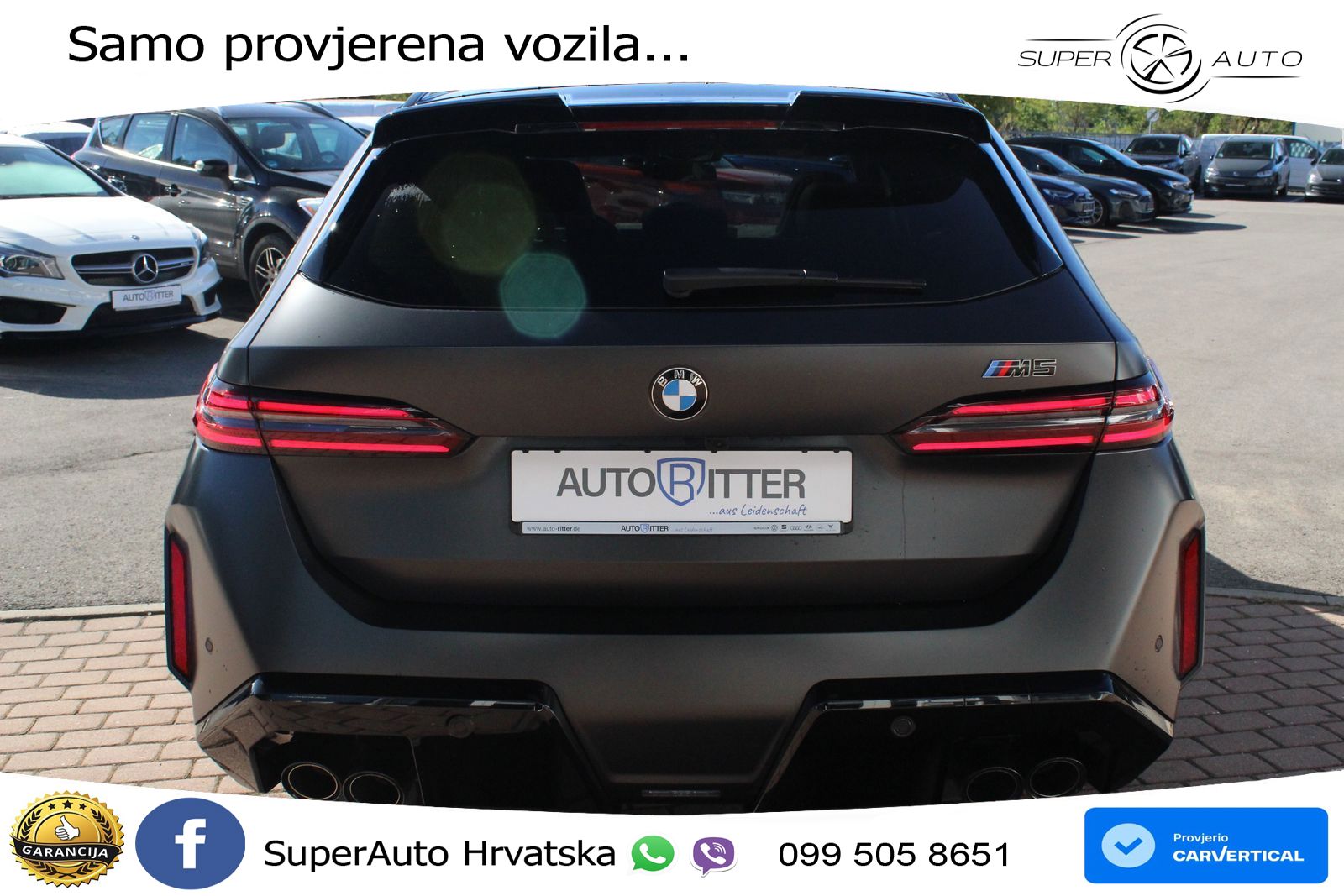 BMW M5 Touring 4.4 V8 (727 KS) xDrive Steptronic ACC+HEAD+4xGR SJED+360+PANO