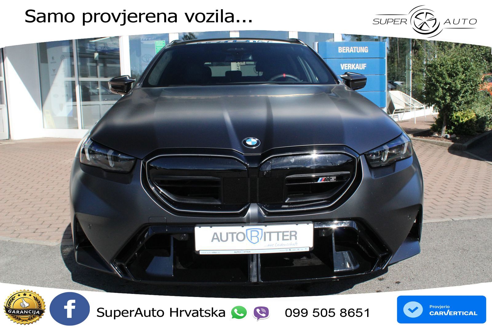 BMW M5 Touring 4.4 V8 (727 KS) xDrive Steptronic ACC+HEAD+4xGR SJED+360+PANO