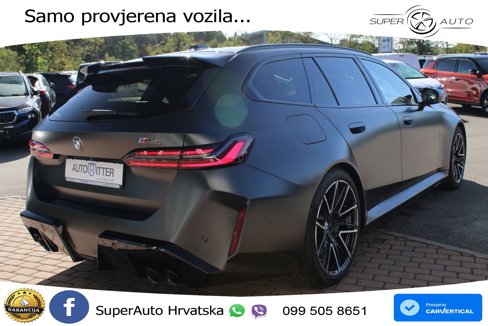 BMW M5 Touring 4.4 V8 (727 KS) xDrive Steptronic ACC+HEAD+4xGR SJED+360+PANO