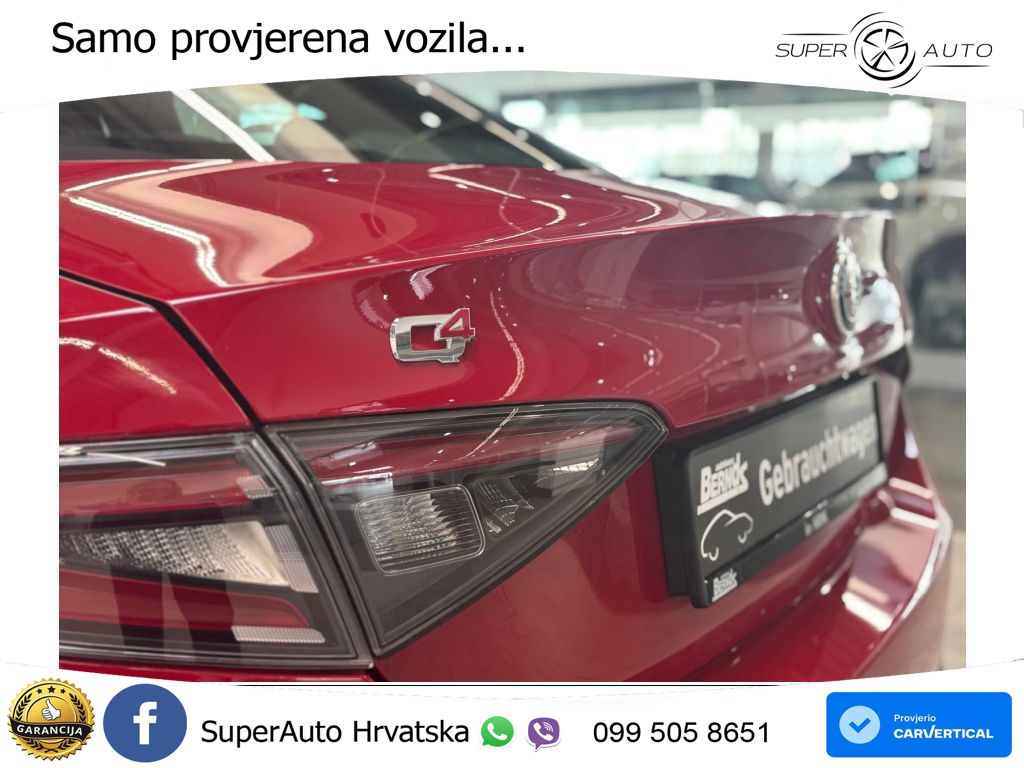 Alfa Romeo Giulia 2.0 Turbo (280 KS) Q4 Automatic LED+ACC