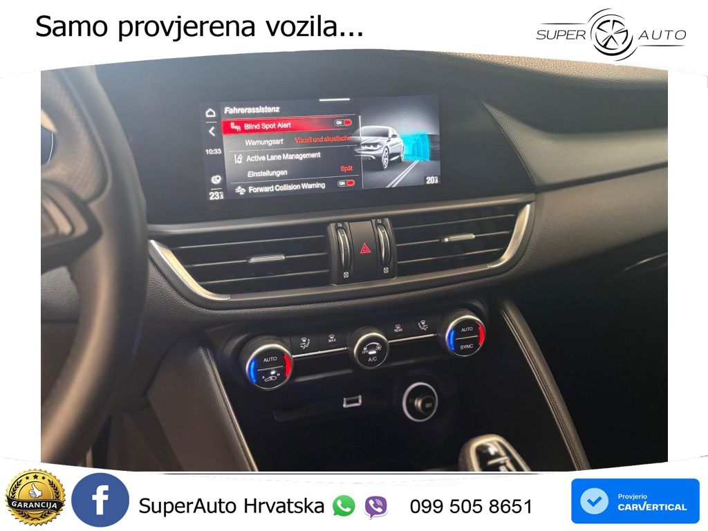 Alfa Romeo Giulia 2.0 Turbo (280 KS) Q4 Automatic LED+ACC