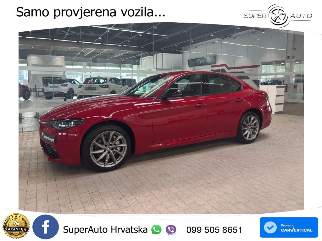 Alfa Romeo Giulia 2.0 Turbo (280 KS) Q4 Automatic LED+ACC