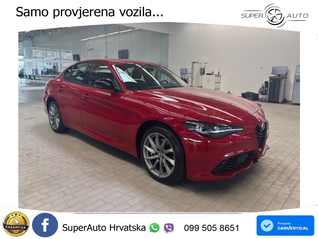 Alfa Romeo Giulia 2.0 Turbo (280 KS) Q4 Automatic LED+ACC