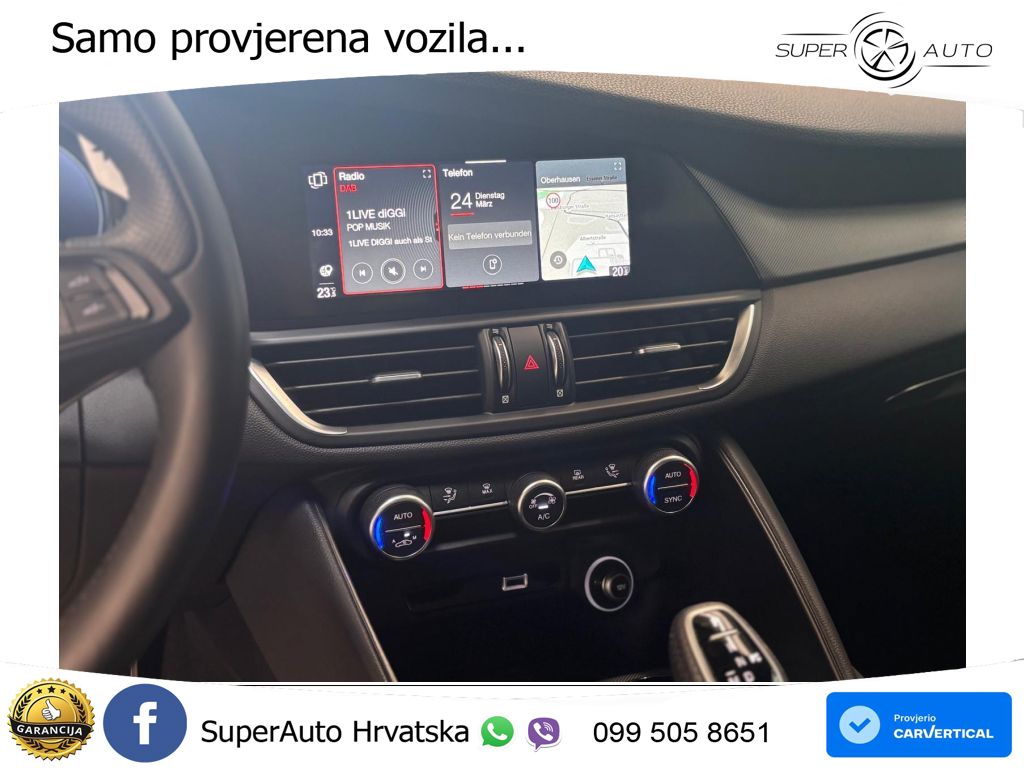 Alfa Romeo Giulia 2.0 Turbo (280 KS) Q4 Automatic LED+ACC
