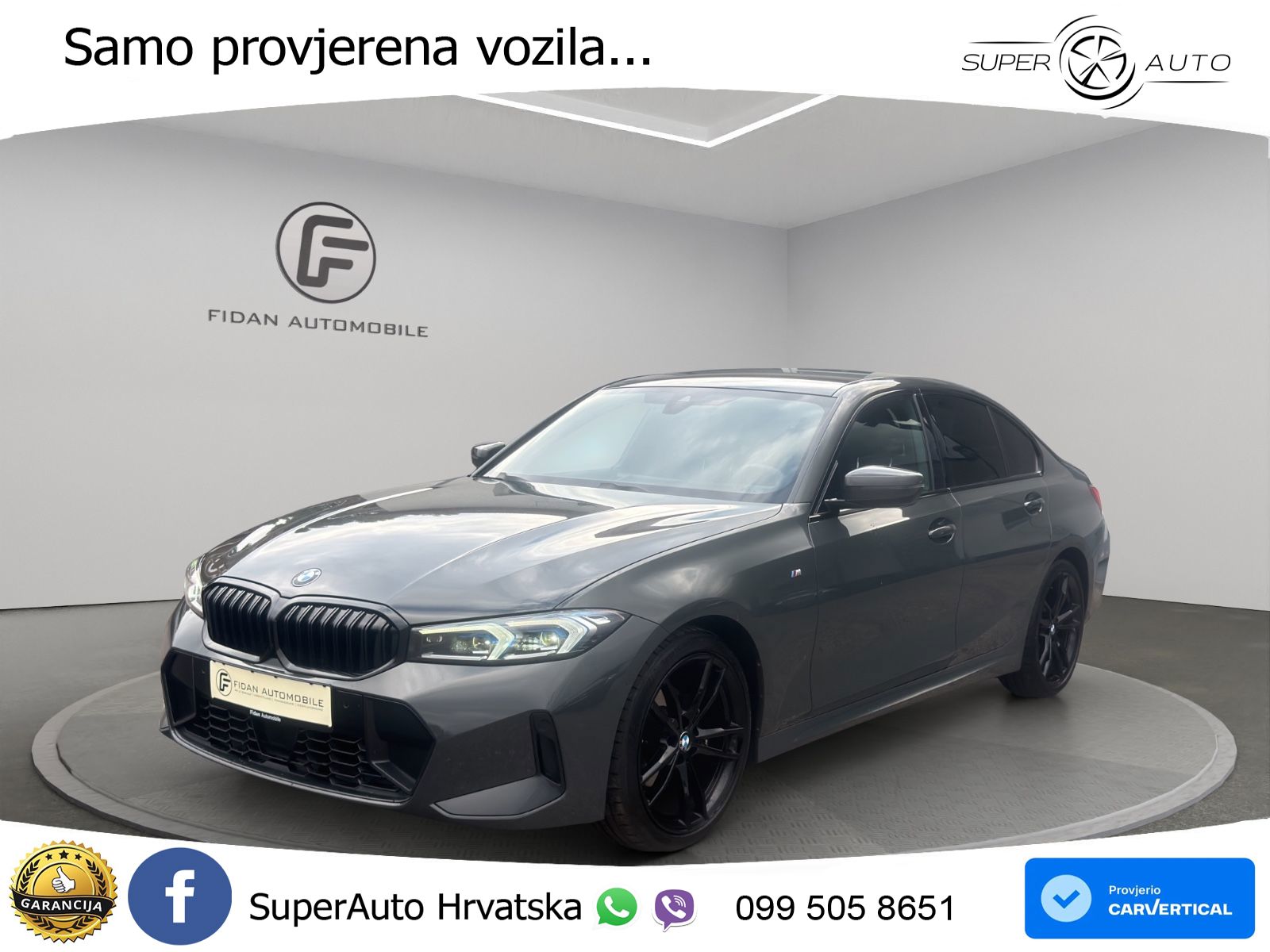 BMW 320d (190 KS) xDrive Steptronic M Sport LED+GR SJED+ACC