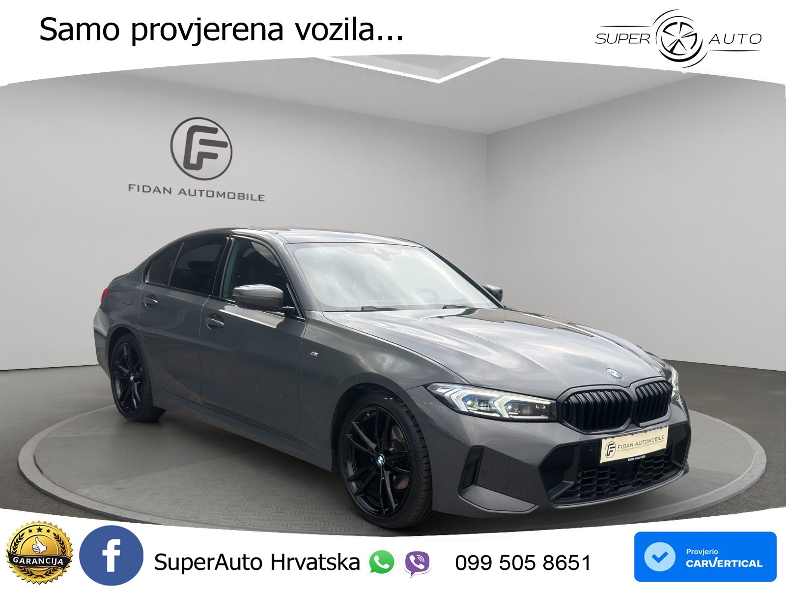 BMW 320d (190 KS) xDrive Steptronic M Sport LED+GR SJED+ACC