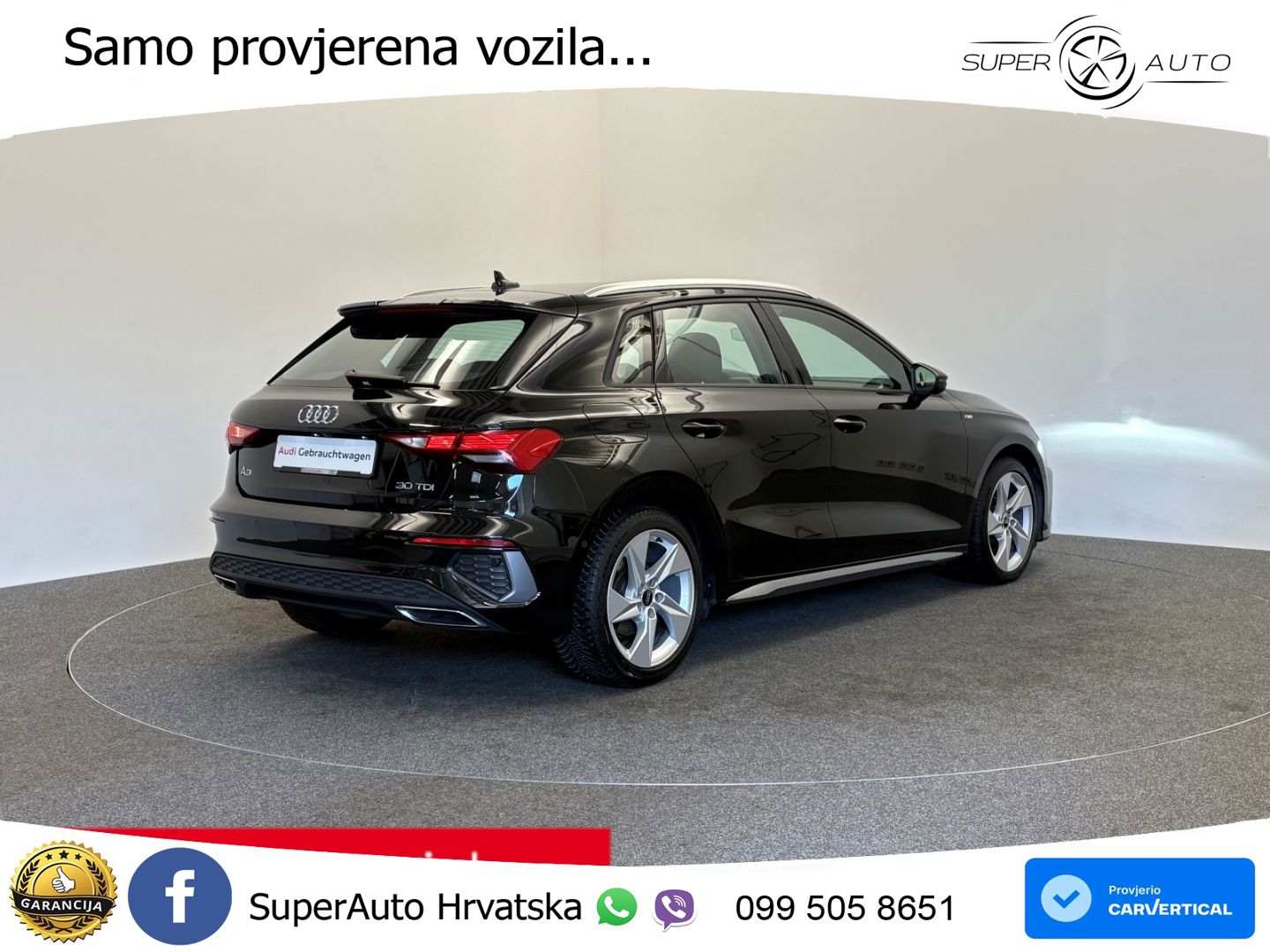 Audi A3 30 TDI (116 KS) S tronic LED+GR SJED+ACC