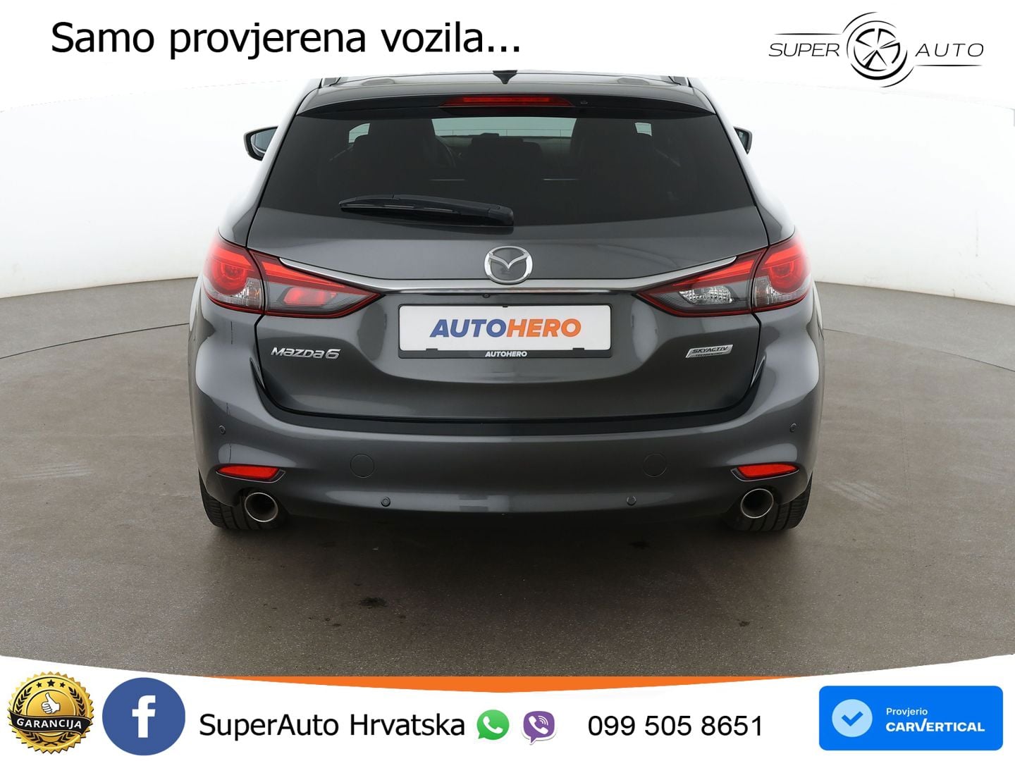Mazda 6 Sport Combi 2.5 SKYACTIV-G (194 KS) SKYACTIV-Drive MATRIX+GR SJED+KAM