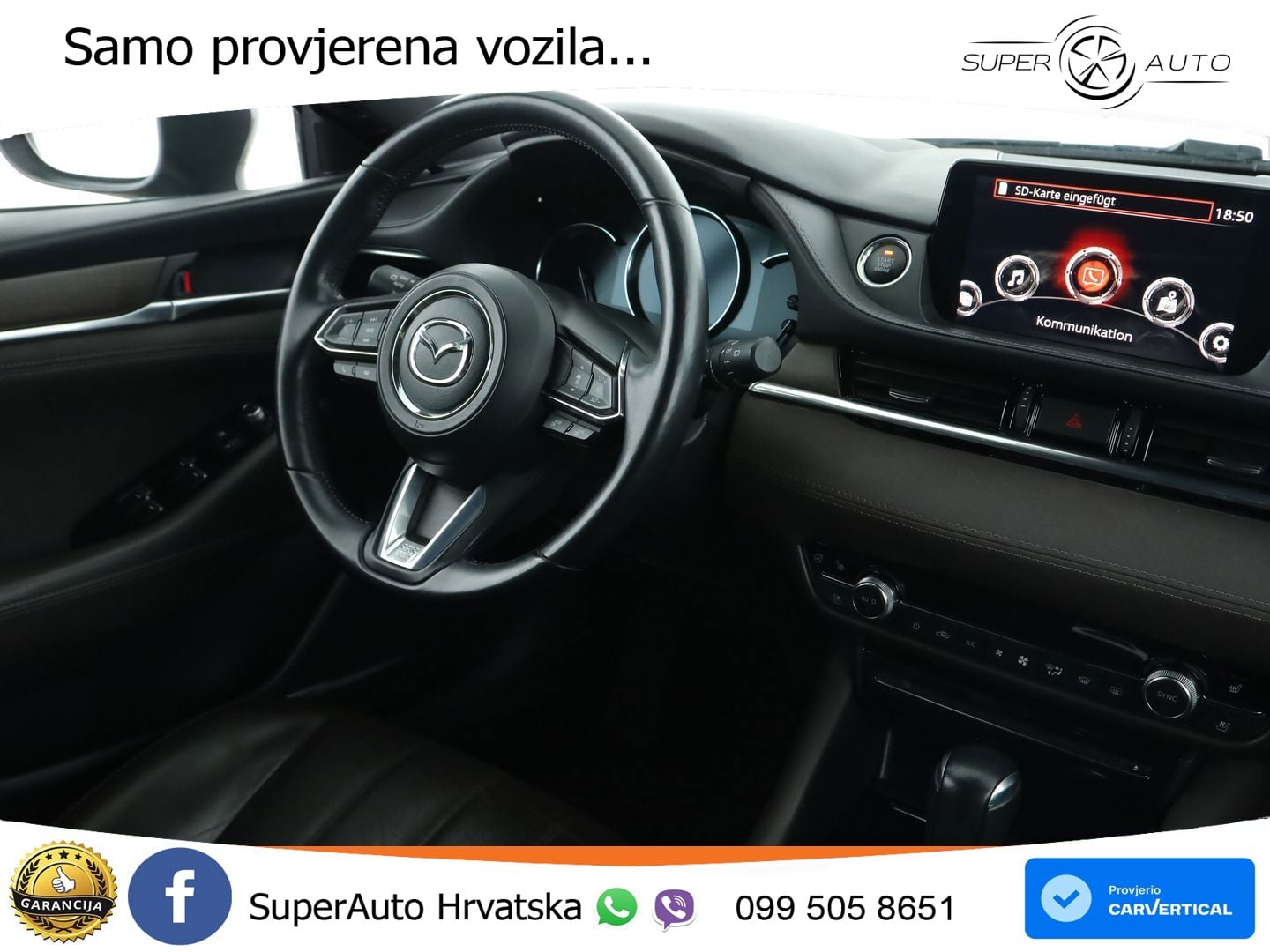 Mazda 6 Sport Combi 2.5 SKYACTIV-G (194 KS) SKYACTIV-Drive MATRIX+GR SJED+KAM