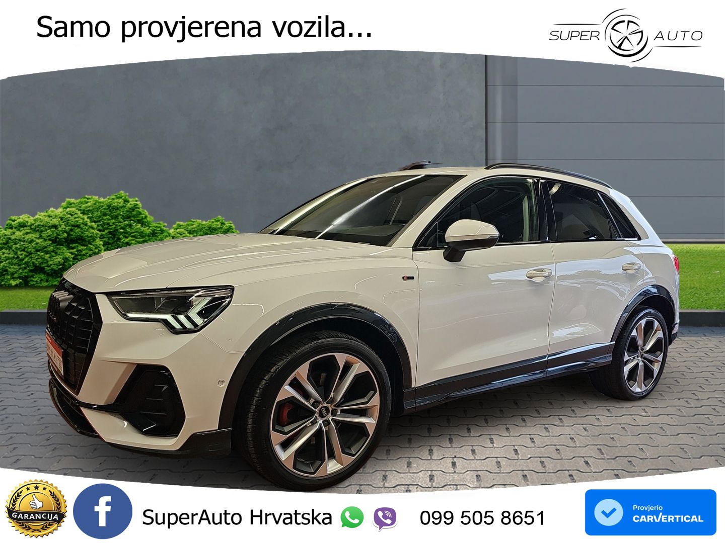 Audi Q3 45 TFSI (230 KS) quattro S tronic S line LED+GR SJED+ACC