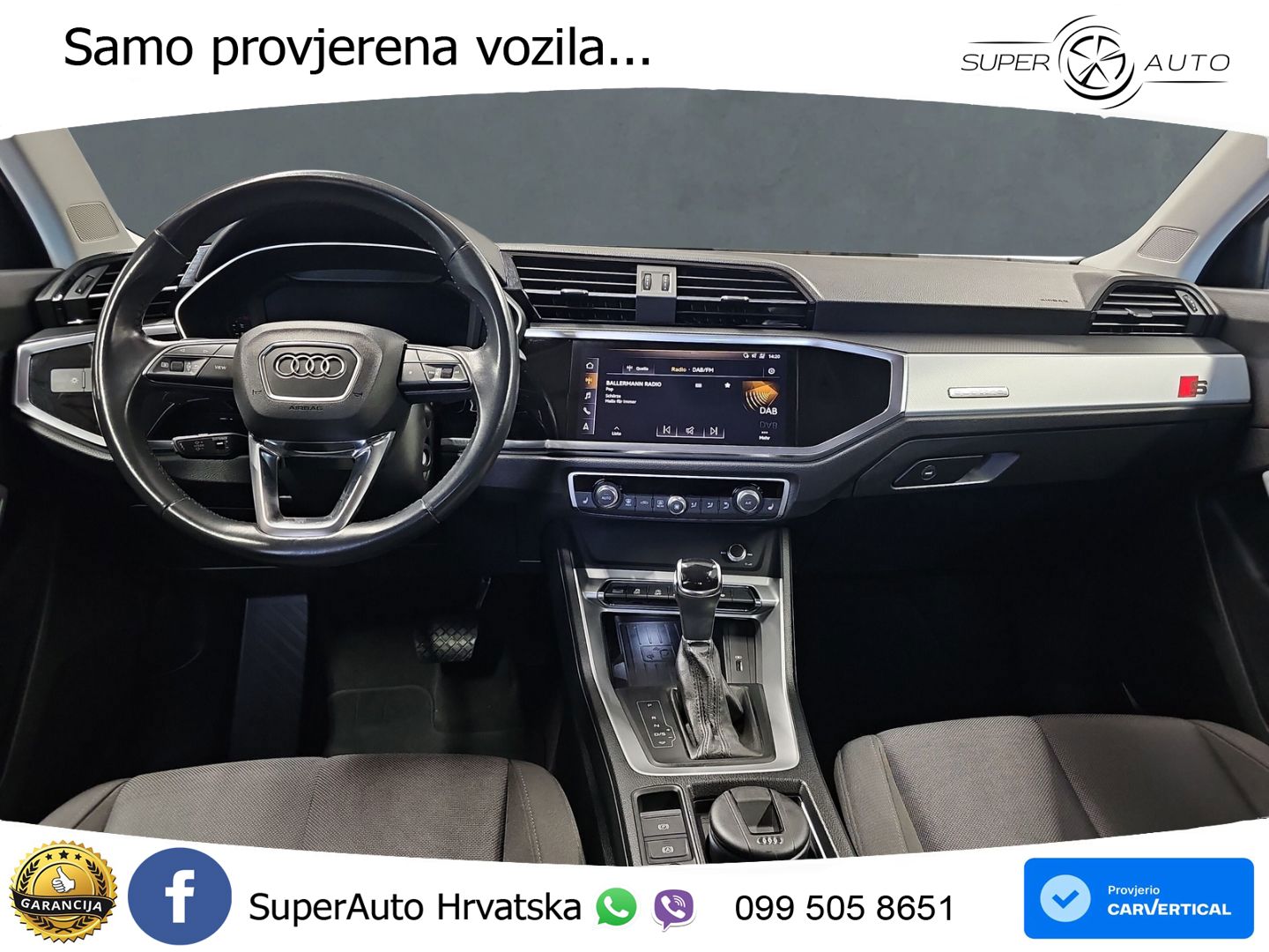 Audi Q3 45 TFSI (230 KS) quattro S tronic S line LED+GR SJED+ACC