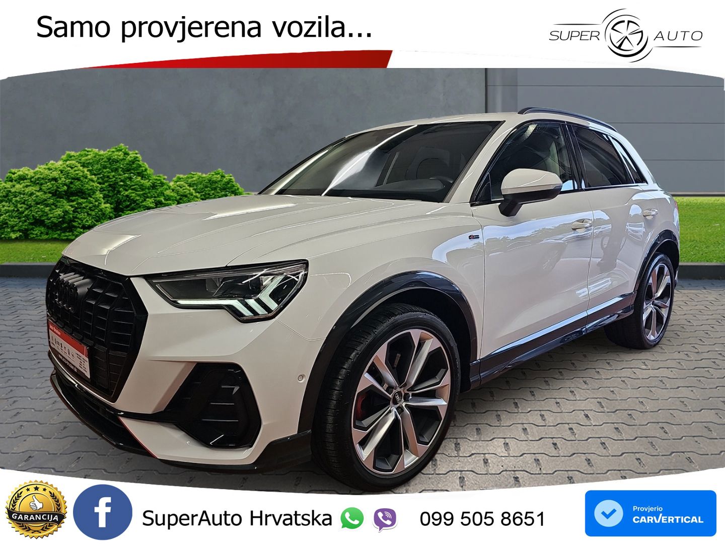 Audi Q3 45 TFSI (230 KS) quattro S tronic S line LED+GR SJED+ACC