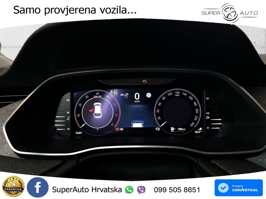 Škoda Octavia Combi 2.0 TDI (150 KS) DSG LED+GR SJED+ACC