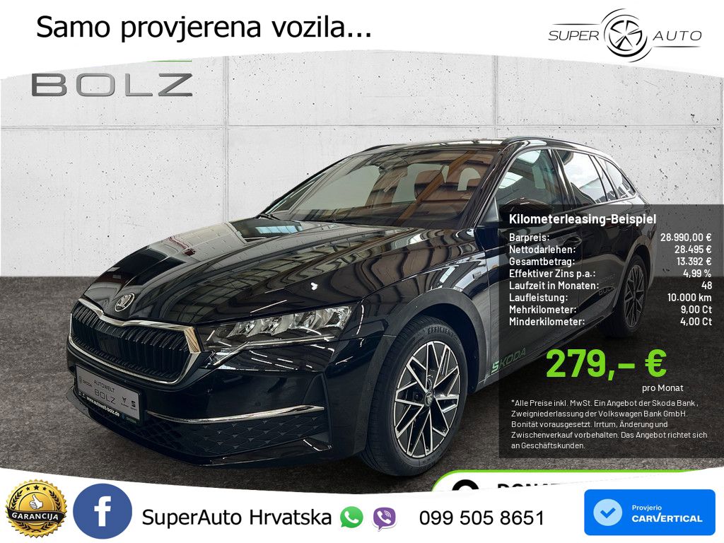 Škoda Octavia Combi 2.0 TDI (150 KS) DSG LED+GR SJED+ACC