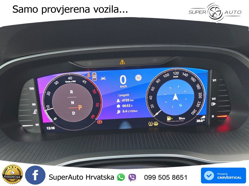 Škoda Octavia Combi 2.0 TDI (150 KS) DSG LED+GR SJED+ACC