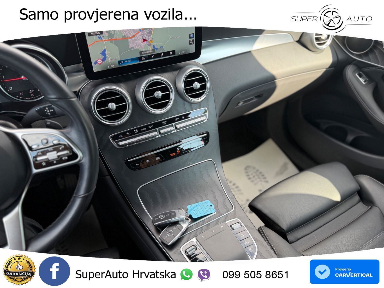 Mercedes GLC 220d (194 KS) 4MATIC G-TRONIC LED+GR SJED+ACC