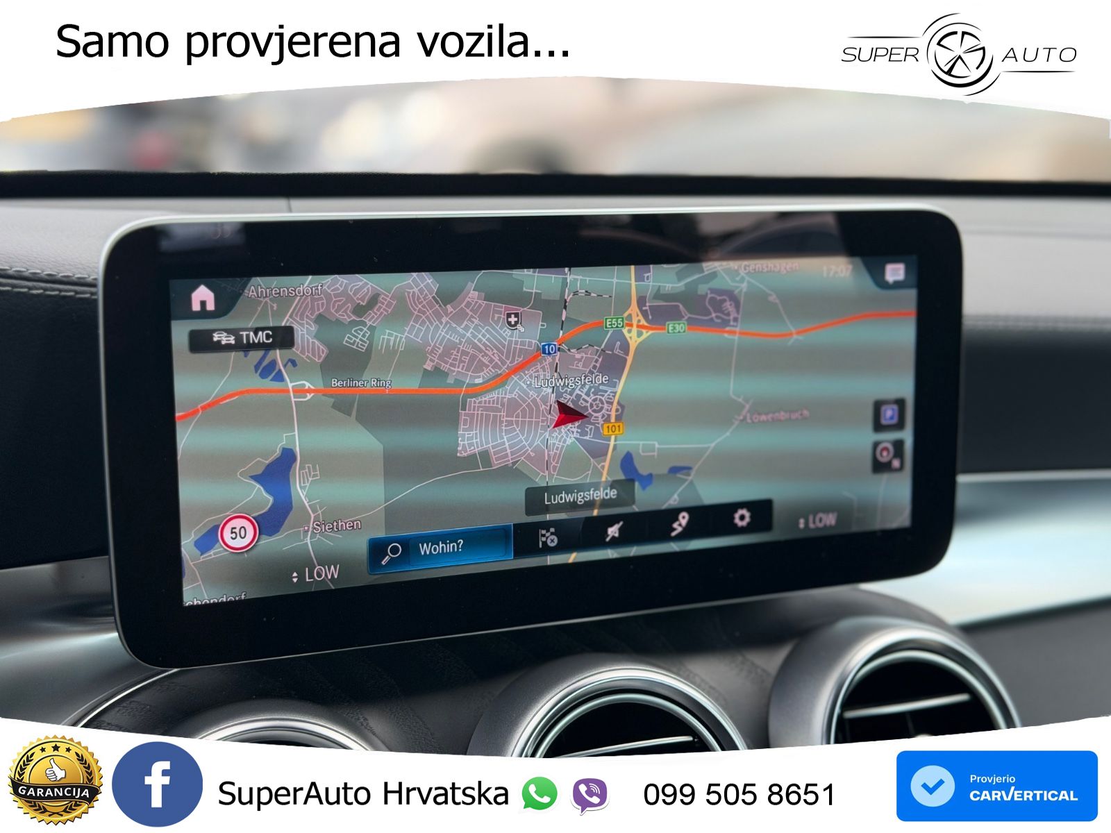 Mercedes GLC 220d (194 KS) 4MATIC G-TRONIC LED+GR SJED+ACC