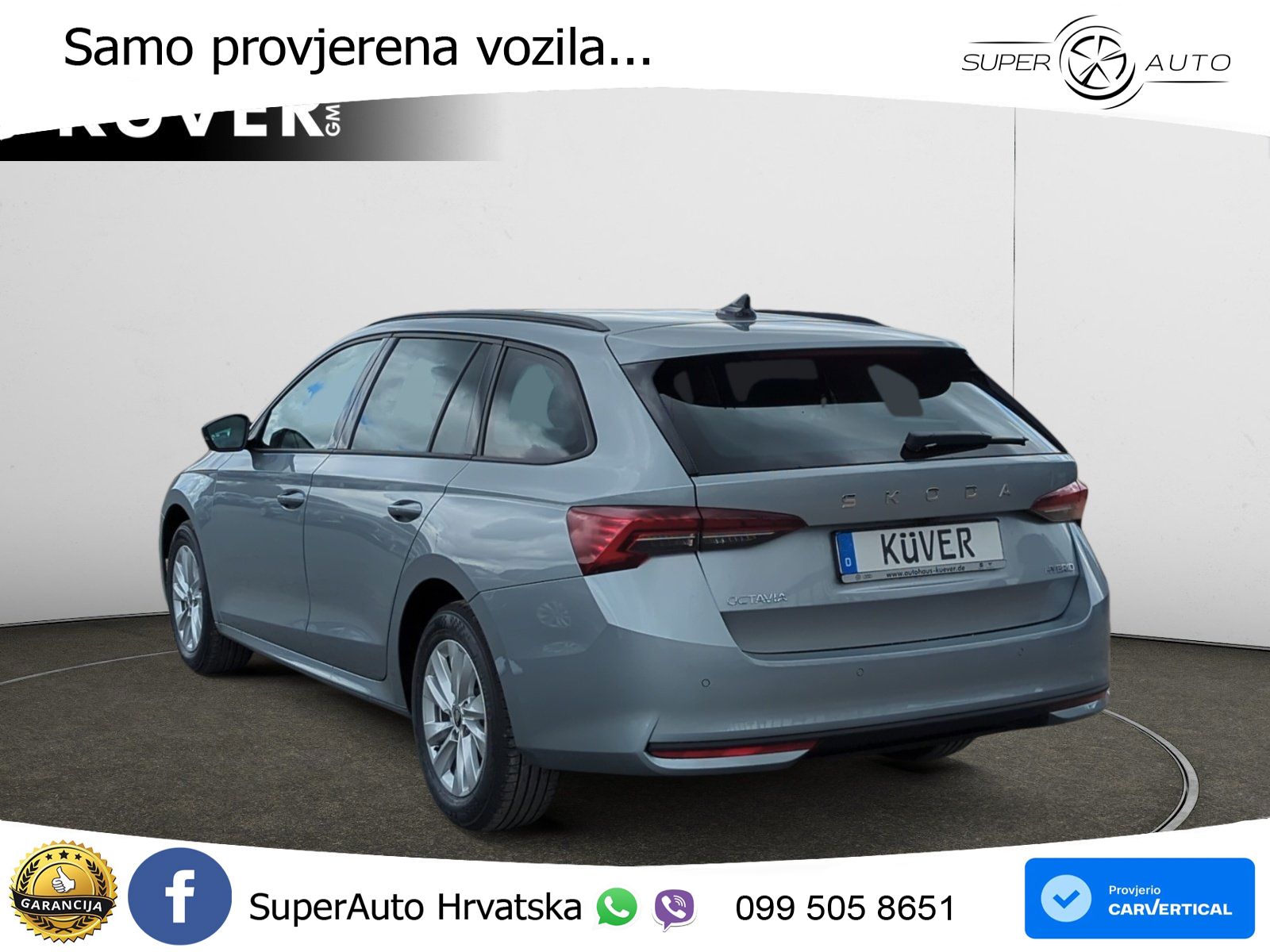 Škoda Octavia Combi 1.5 TSI (150 KS) DSG Selection LED+GR SJED+ACC