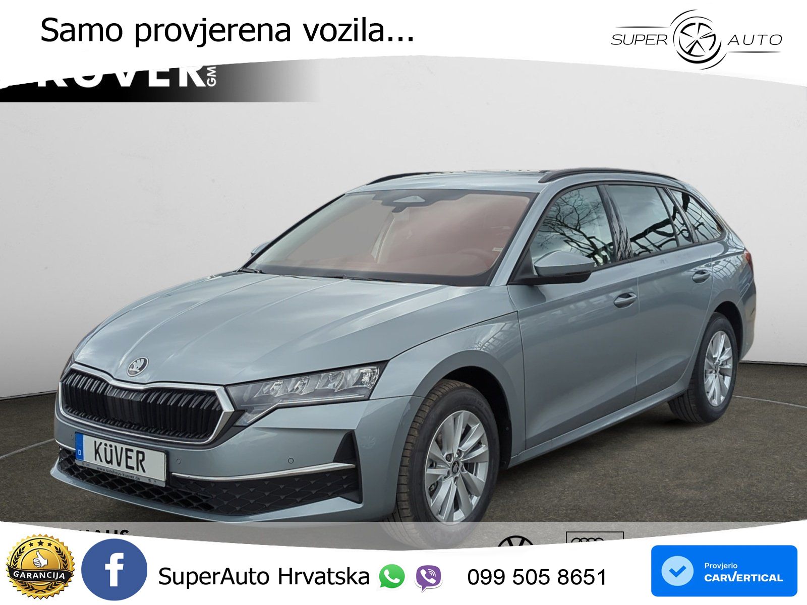 Škoda Octavia Combi 1.5 TSI (150 KS) DSG Selection LED+GR SJED+ACC