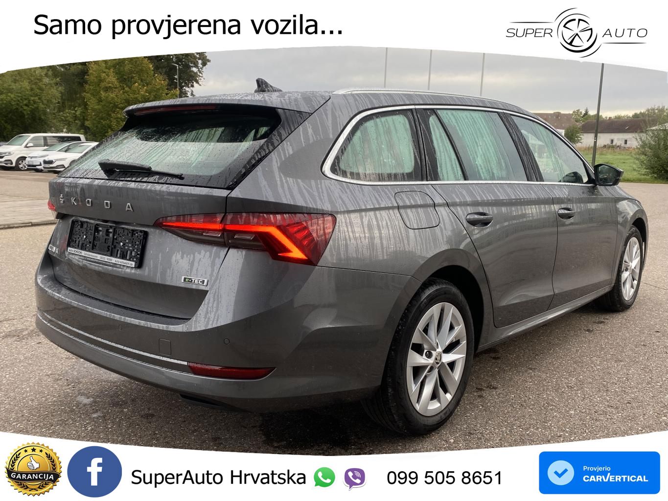 Škoda Octavia Combi 1.5 TSI (150 KS) DSG LED+GR SJED+ACC