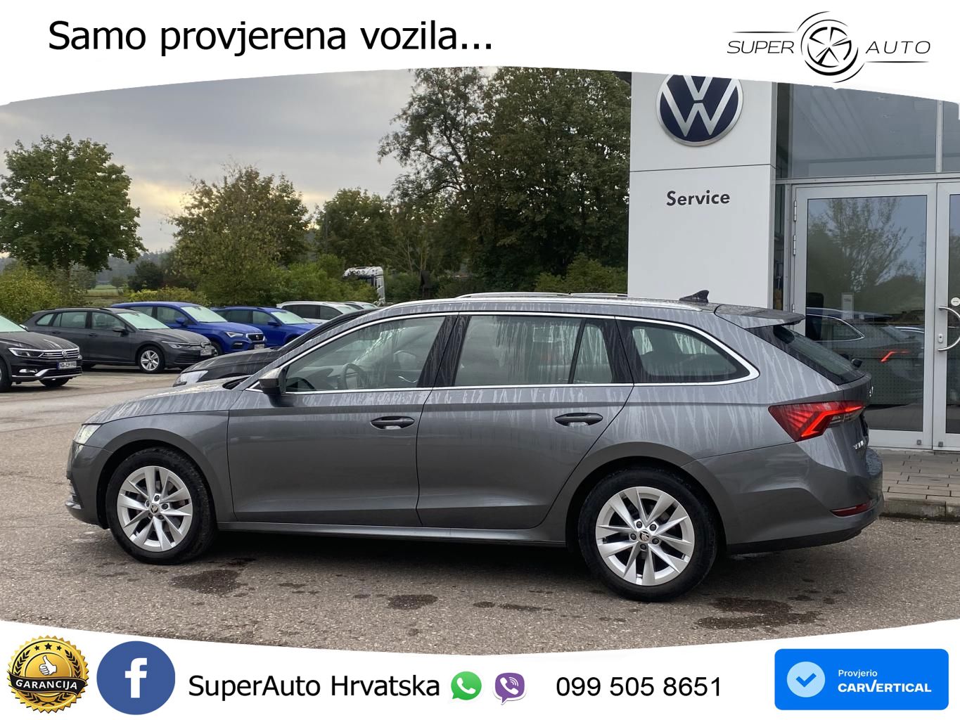 Škoda Octavia Combi 1.5 TSI (150 KS) DSG LED+GR SJED+ACC