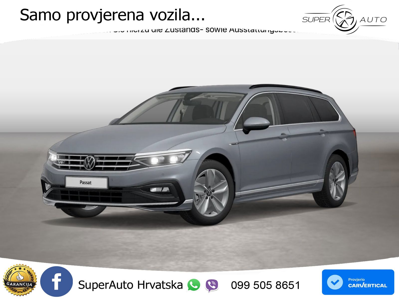Volkswagen Passat Variant 2.0 TDI (200 KS) DSG Business LED+GR SJED+ACC