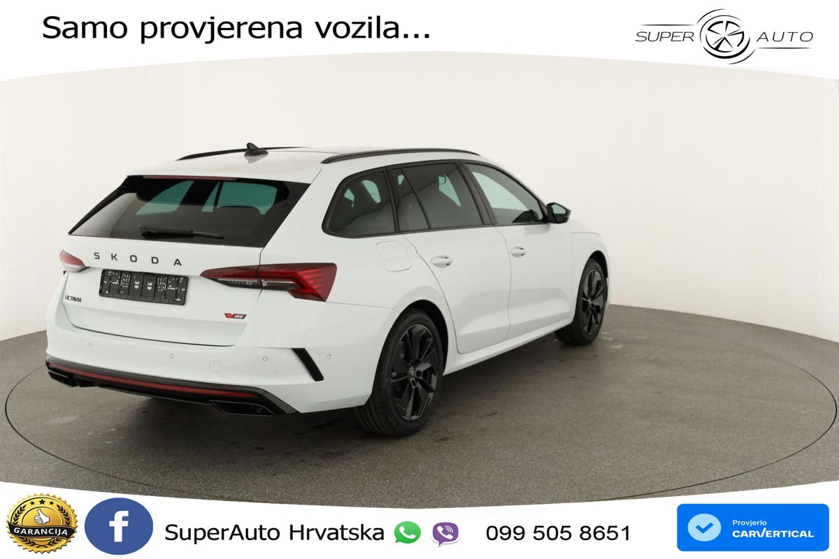 Škoda Octavia Combi RS 2.0 TSI (265 KS) DSG LED+GR SJED+ACC