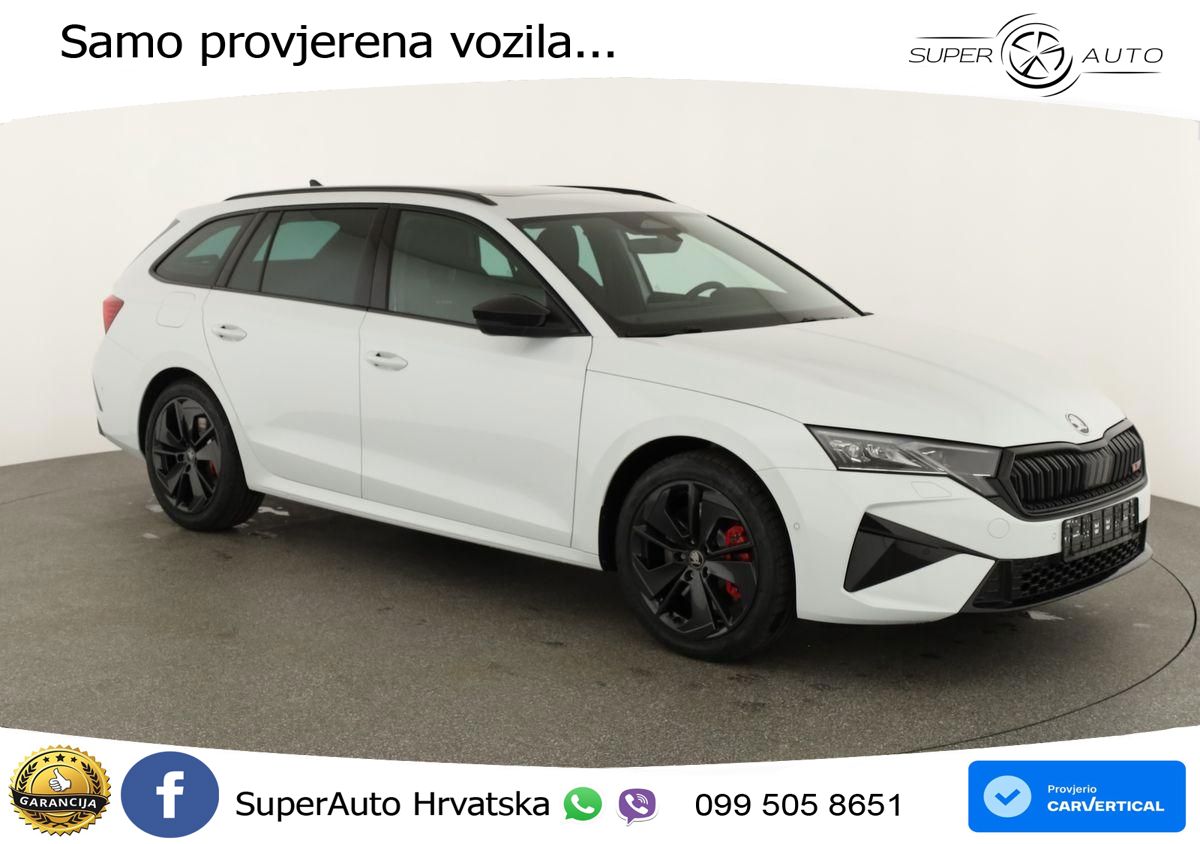 Škoda Octavia Combi RS 2.0 TSI (265 KS) DSG LED+GR SJED+ACC