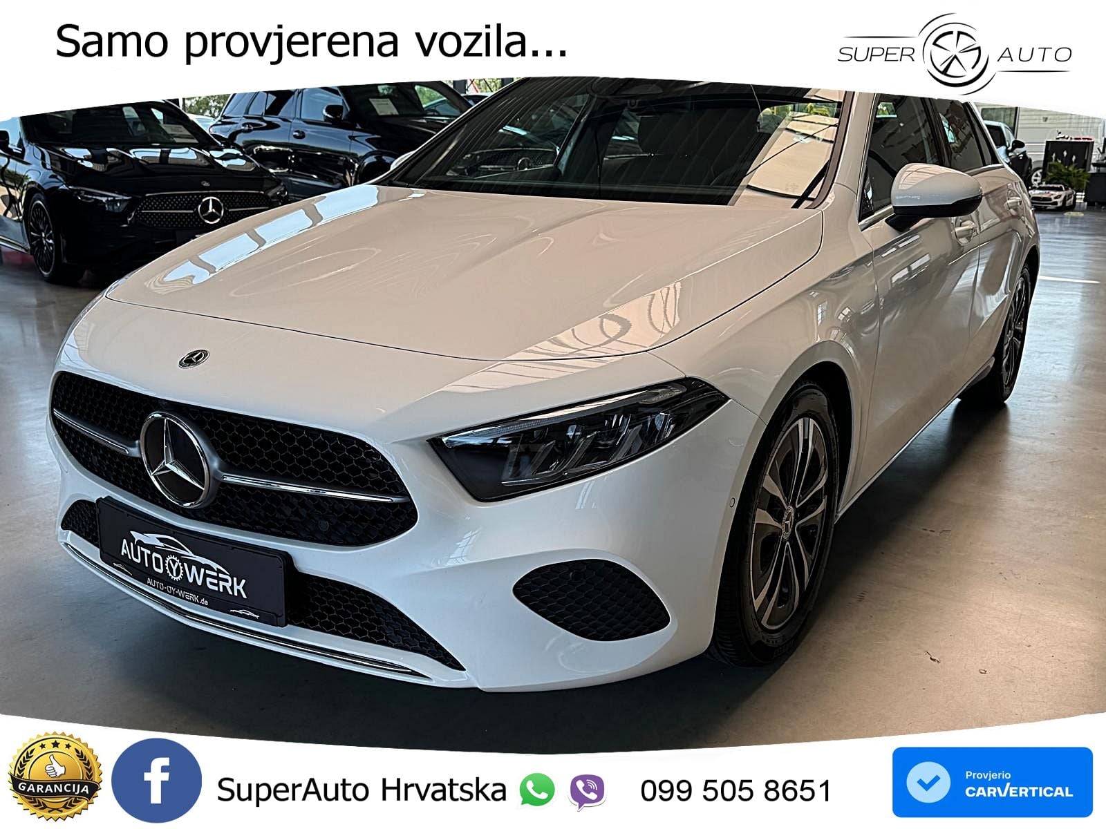 Mercedes-Benz A 180 7G-DCT LED+GR SJED+ACC