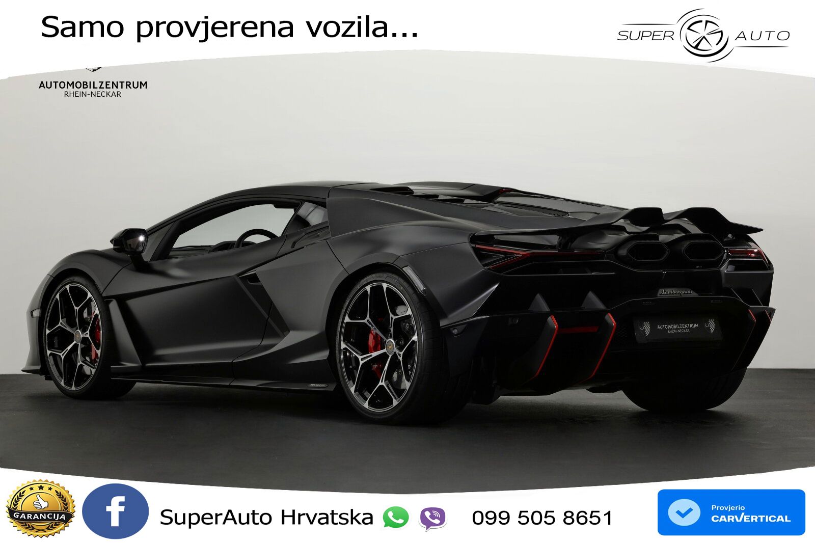 Lamborghini Revuelto 6.5 V12 (1015 KS) 4WD DCT LED+GR SJED+ACC
