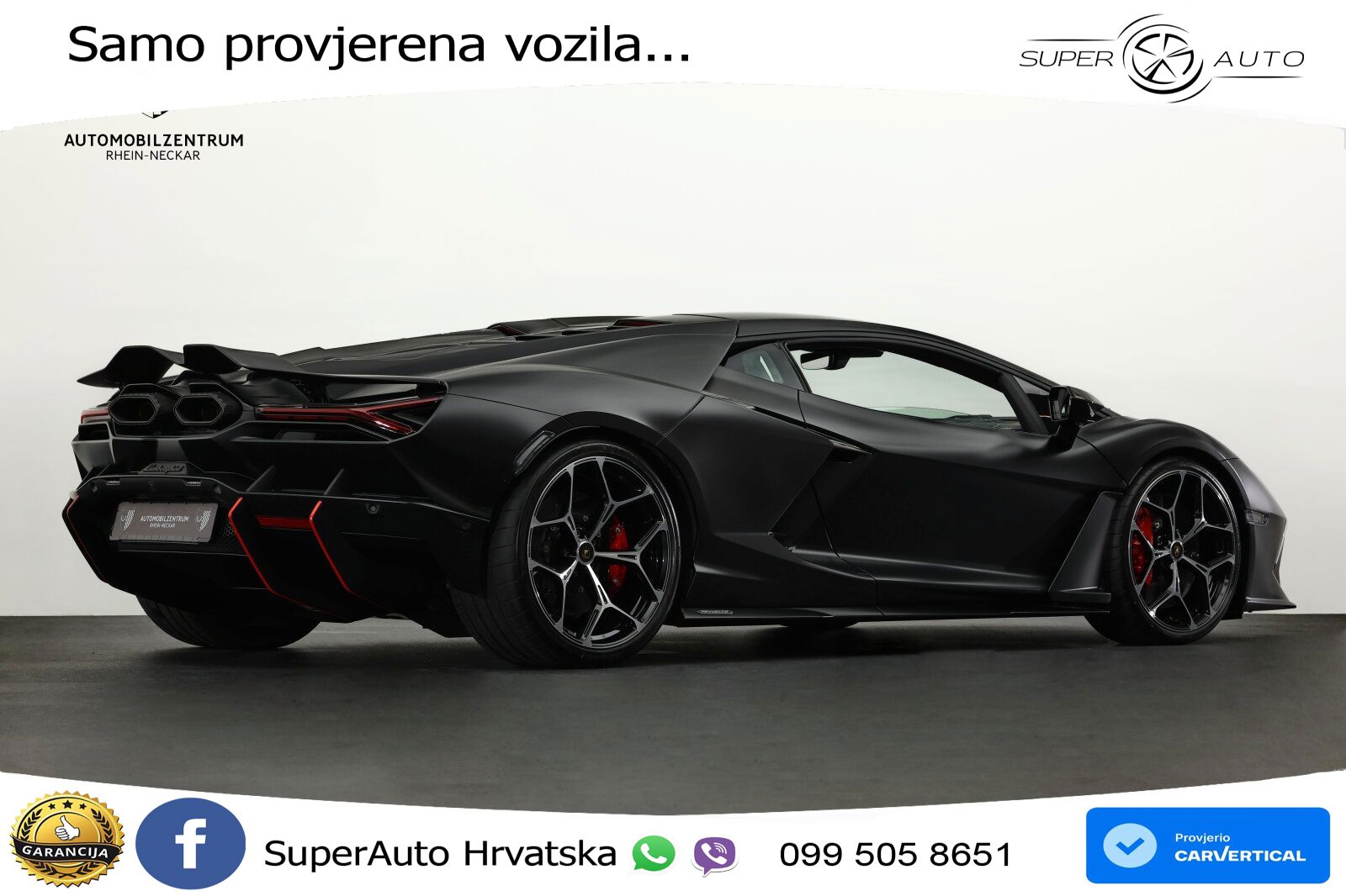 Lamborghini Revuelto 6.5 V12 (1015 KS) 4WD DCT LED+GR SJED+ACC