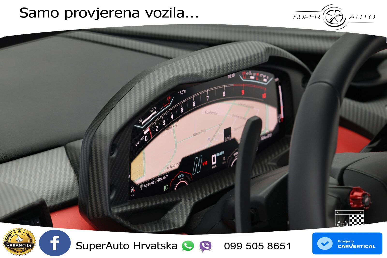 Lamborghini Revuelto 6.5 V12 (1015 KS) 4WD DCT LED+GR SJED+ACC