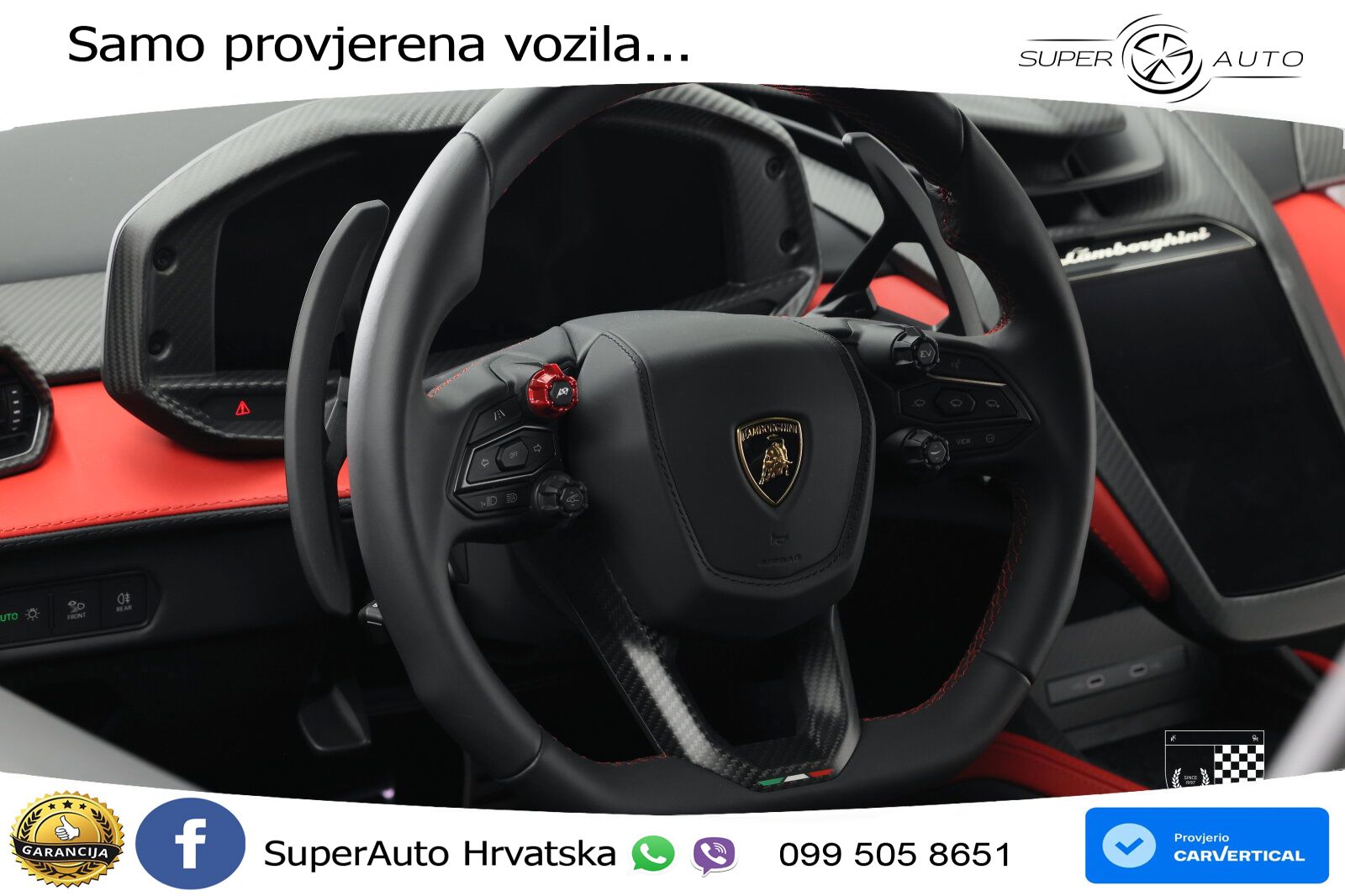 Lamborghini Revuelto 6.5 V12 (1015 KS) 4WD DCT LED+GR SJED+ACC