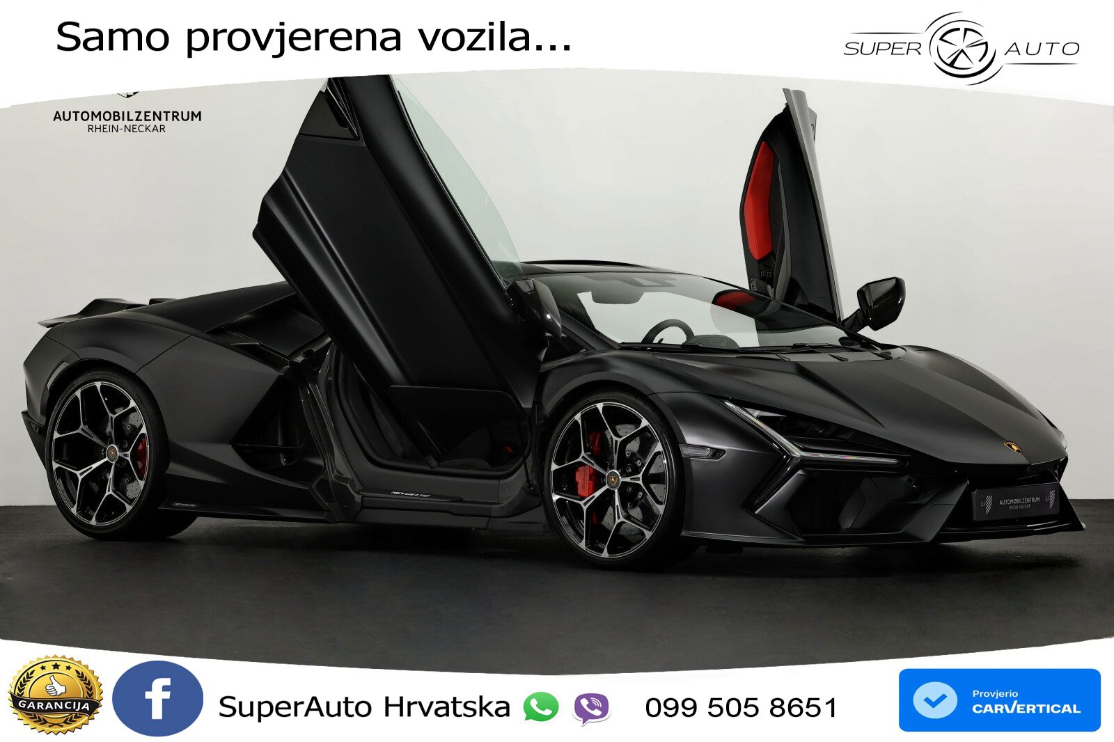 Lamborghini Revuelto 6.5 V12 (1015 KS) 4WD DCT LED+GR SJED+ACC