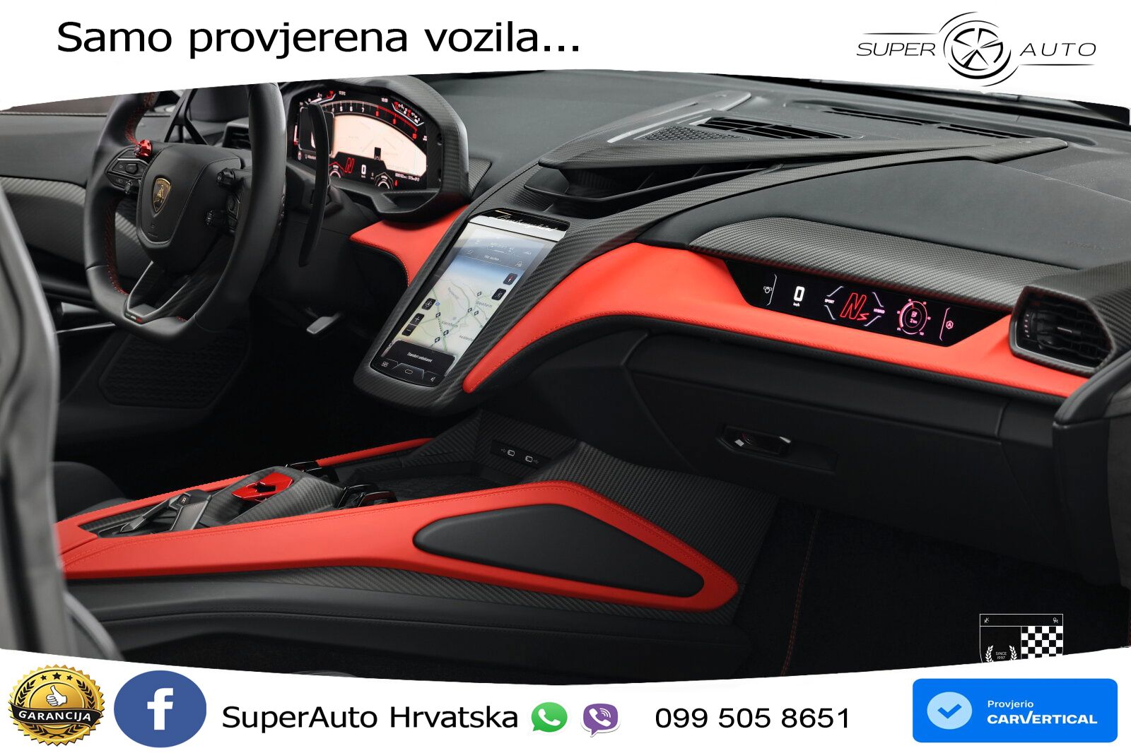 Lamborghini Revuelto 6.5 V12 (1015 KS) 4WD DCT LED+GR SJED+ACC