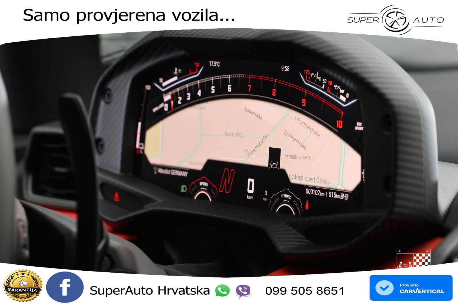 Lamborghini Revuelto 6.5 V12 (1015 KS) 4WD DCT LED+GR SJED+ACC