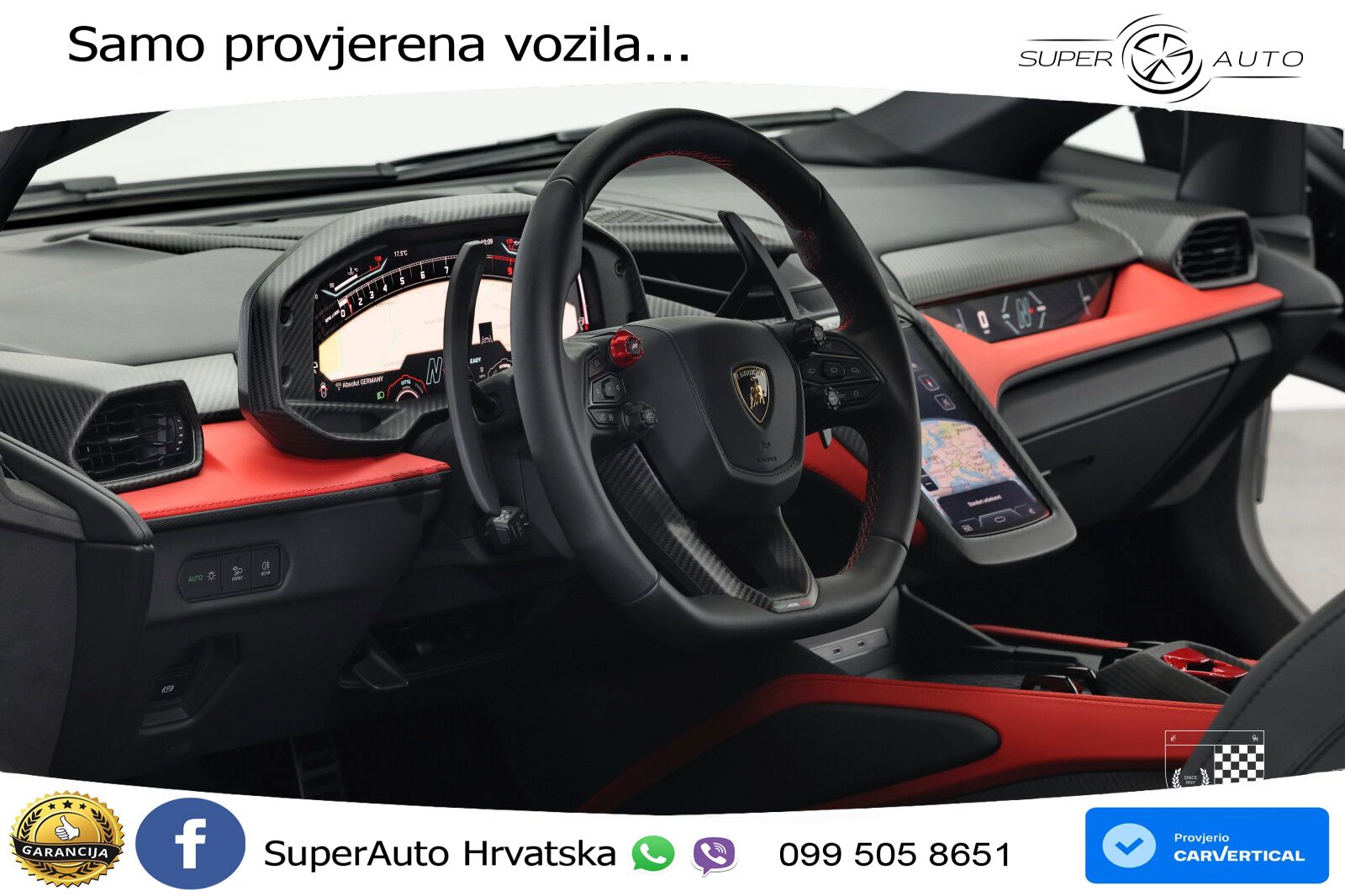 Lamborghini Revuelto 6.5 V12 (1015 KS) 4WD DCT LED+GR SJED+ACC