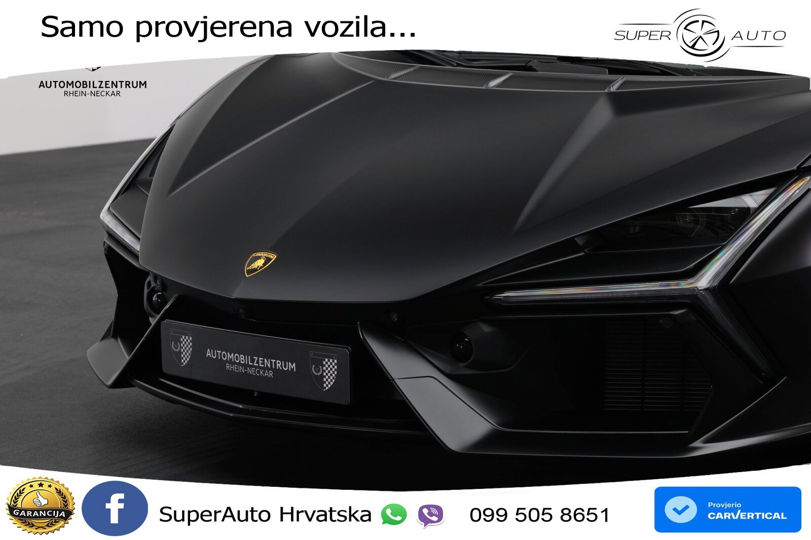 Lamborghini Revuelto 6.5 V12 (1015 KS) 4WD DCT LED+GR SJED+ACC