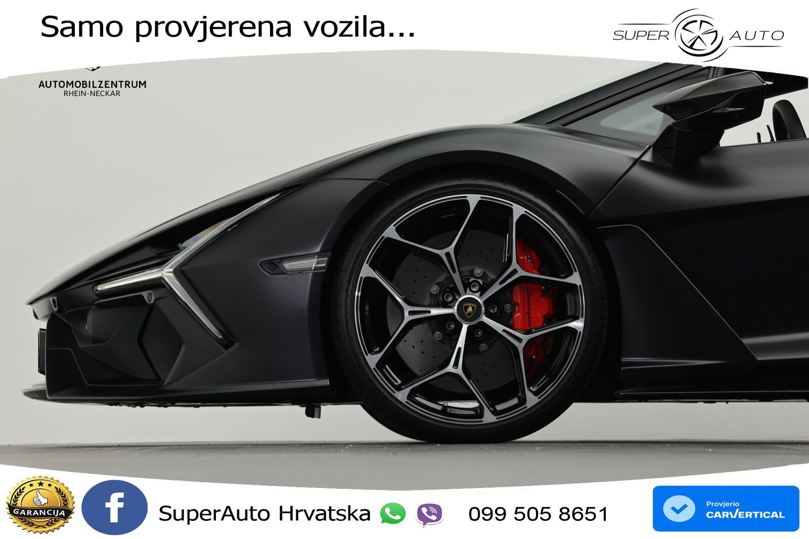 Lamborghini Revuelto 6.5 V12 (1015 KS) 4WD DCT LED+GR SJED+ACC