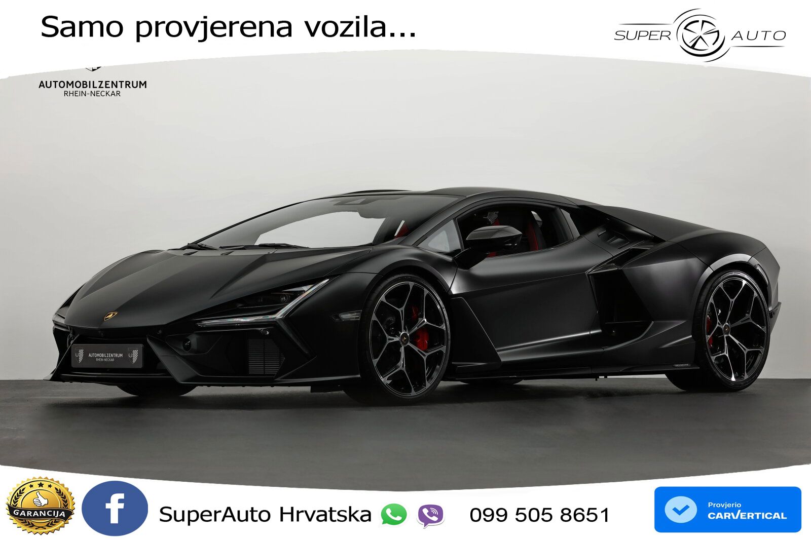 Lamborghini Revuelto 6.5 V12 (1015 KS) 4WD DCT LED+GR SJED+ACC