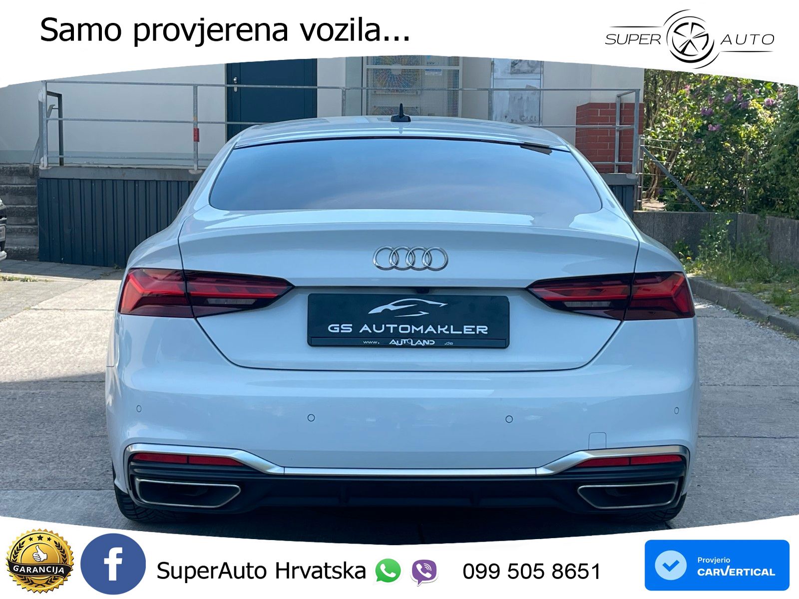 Audi A5 Sportback  40 TFSI (204 KS) S tronic S line