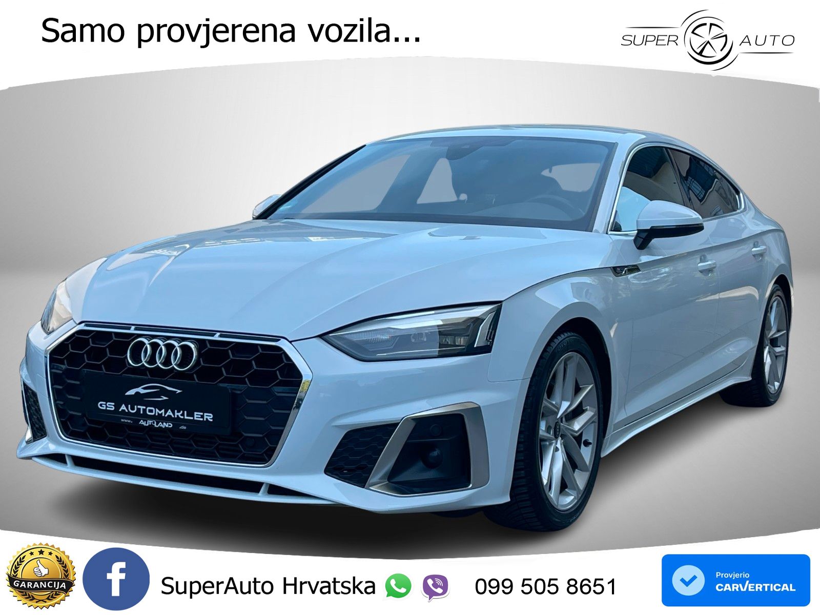 Audi A5 Sportback  40 TFSI (204 KS) S tronic S line
