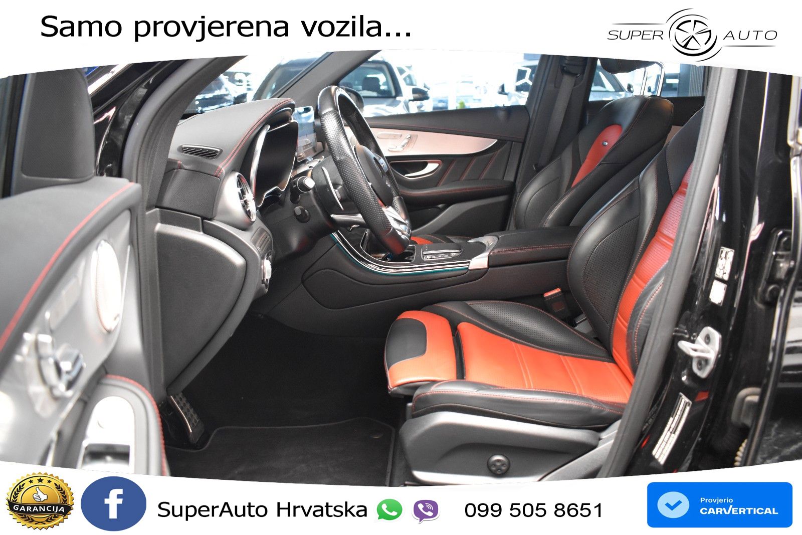 Mercedes AMG GLC 63 V8 (476 KS) 4MATIC+ MCT LED+GR SJED+ACC