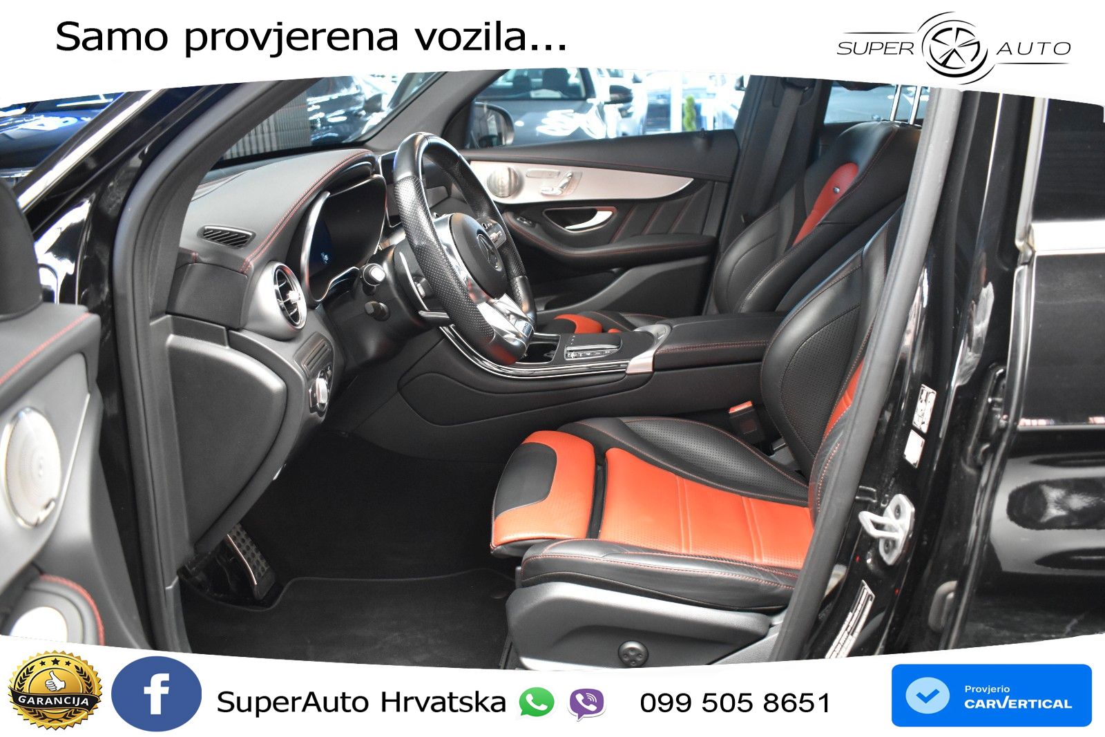 Mercedes AMG GLC 63 V8 (476 KS) 4MATIC+ MCT LED+GR SJED+ACC