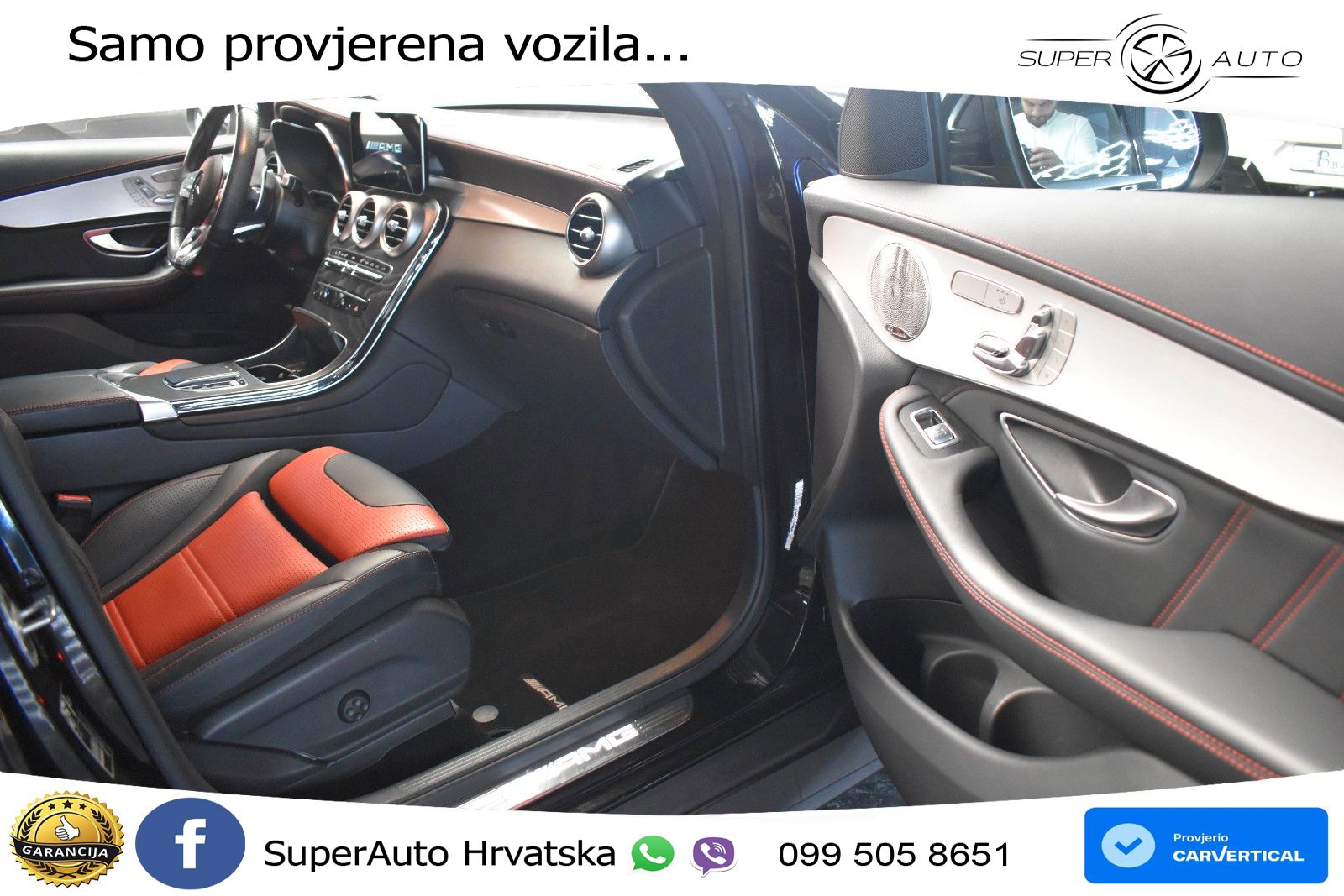Mercedes AMG GLC 63 V8 (476 KS) 4MATIC+ MCT LED+GR SJED+ACC