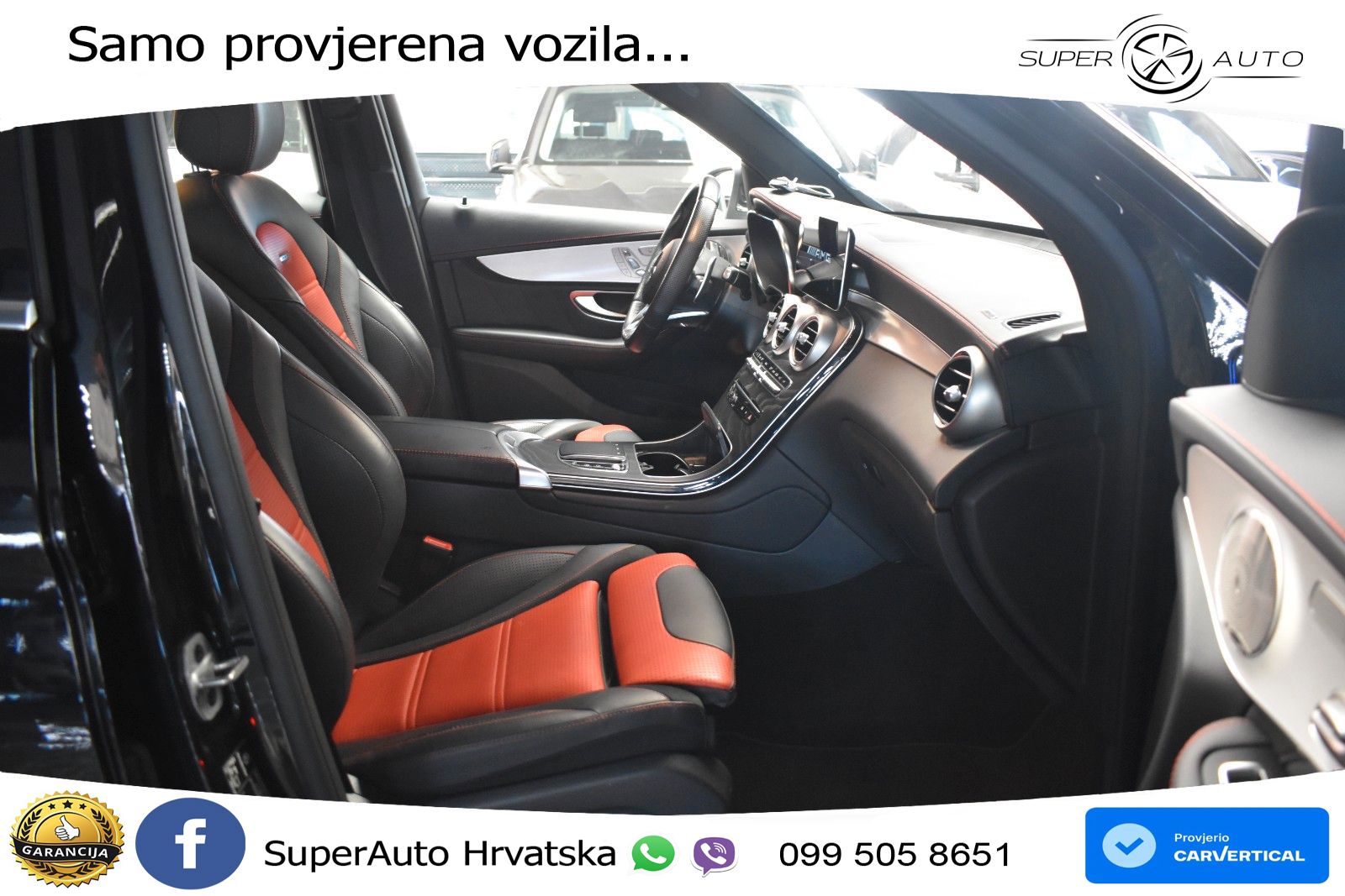 Mercedes AMG GLC 63 V8 (476 KS) 4MATIC+ MCT LED+GR SJED+ACC