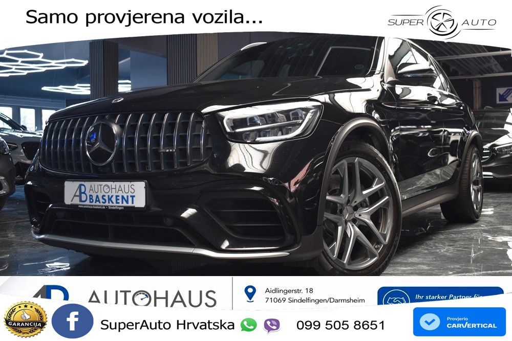 Mercedes AMG GLC 63 V8 (476 KS) 4MATIC+ MCT LED+GR SJED+ACC