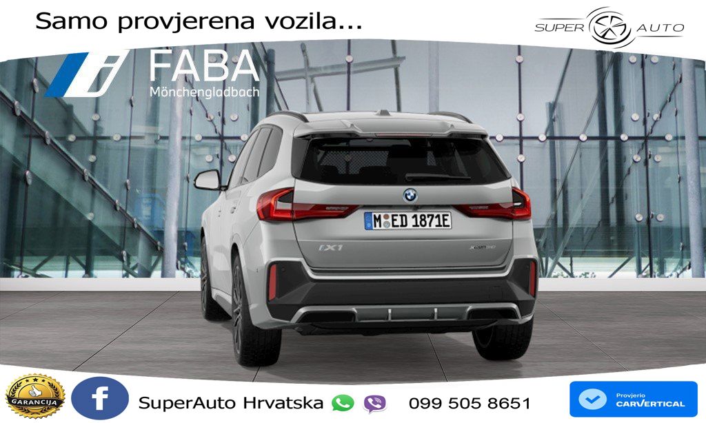 BMW iX1 68 kWh (313 KS) xDrive30 M Sport LED+GR SJED+ACC