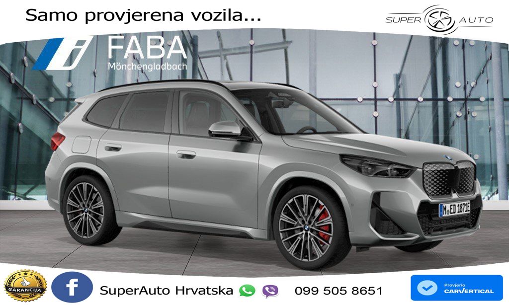 BMW iX1 68 kWh (313 KS) xDrive30 M Sport LED+GR SJED+ACC
